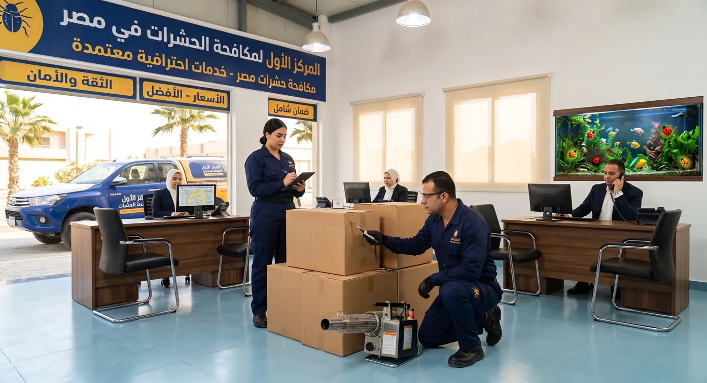 أرقام الطوارئ وطلب المعاينة الرادارية المركز الأول لمكافحة الحشرات في مصر
